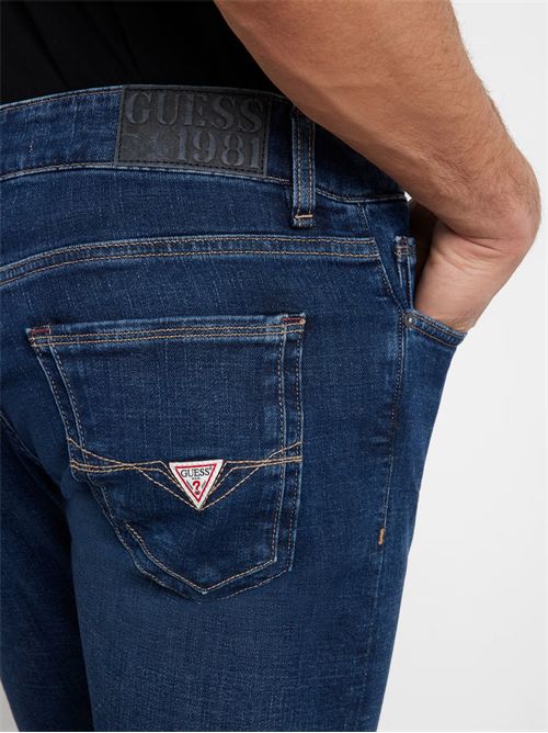 jeans uomo blu GUESS | M4YAN1D5DI2/3T3R